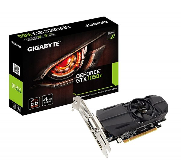 Gigabyte Geforce GTX 1050 Ti OC Low Profile 4GB Graphic Cards GV-N105TOC-4GL