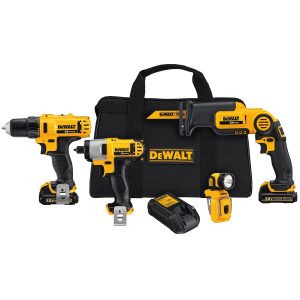 DEWALT DCK413S2 12-Volt MAX 4-Tool Combo Kit - DEWDCK413S2